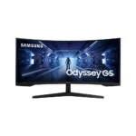 SAMSUNG 34-Inch Odyssey G5 Ultra-Wide Gaming Monitor with 1000R Curved Screen, Black